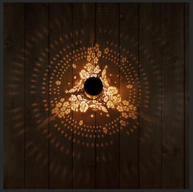 4 Pack Hummingbird Solar Lanterns Outdoor Waterproof, Metal Hanging Lights Decorations for Garden Yard Lawn Patio, Hummingbird Gifts for Women Mom Grandma Sister for Mother'Day Christmas