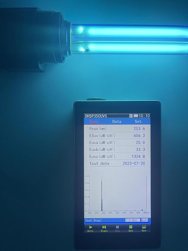 2 Pack 18 Watts UV Light Bulb Replacement UV Light for Pond Clarifier for Outdoor Ponds 4-Pin Base