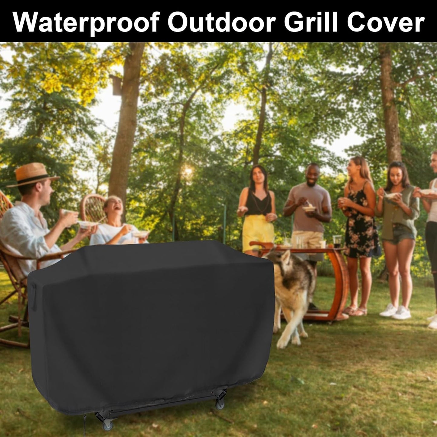 Grill Cover for Blackstone 36 inch ProSeries Grill, Waterproof Cover for 36'' Griddle Cooking Station with Hood/Propane Griddle/Gas Grill-Weather Resistant,69'' x 25'' x 35''