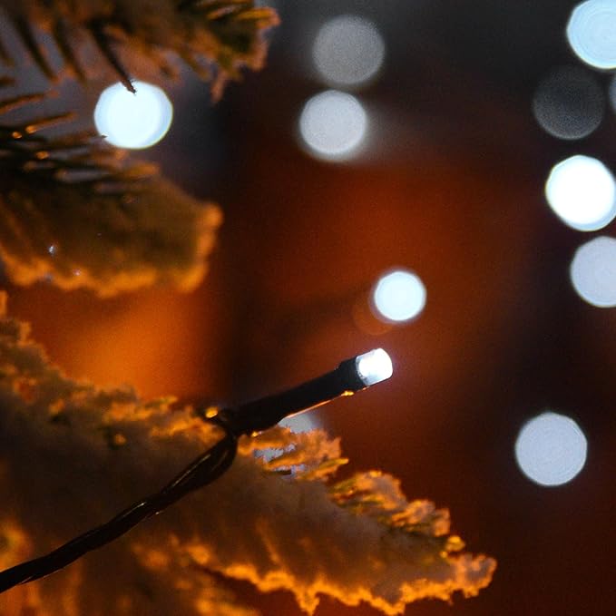 200 LED Solar String Lights for Outside, 82FT Outdoor Solar String Lights, Waterproof Solar Powered String Lights Outdoor with 8 Modes for Garden, Patio, Balcony, Wedding, Party (Cool White)