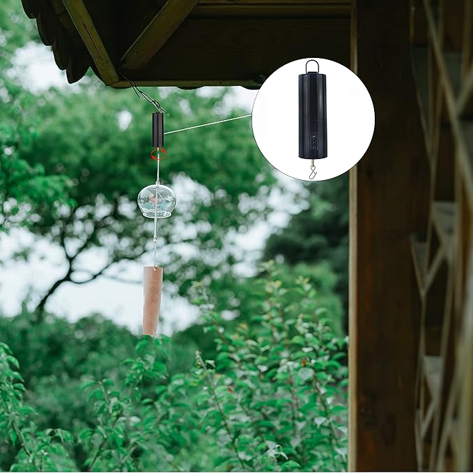 3 Pack Wind Spinner Motor Hanging Display Motor Battery Operated 20 RPM Rotating Motor Multi-Purposes for Wind Spinner Mobile Yard Decor Hanging Ornament Outdoor Sculptures-Medium Speed (3 Pcs Black)