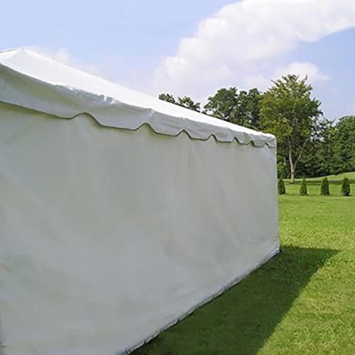 20' x 40' Economy Sidewall Kit for Canopy Tent, Complete Set of (6) White 20' Side Walls for 7' Foot Height Party Frame and Outdoor Canopy Pole Tents, Tent Not Included
