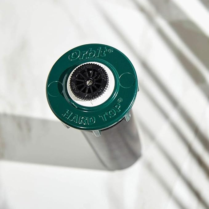 10-Pack Orbit 54501 4" Professional Hard Top Pop-Up Spray Head Sprinkler with 15' Adjustable Pattern Nozzle