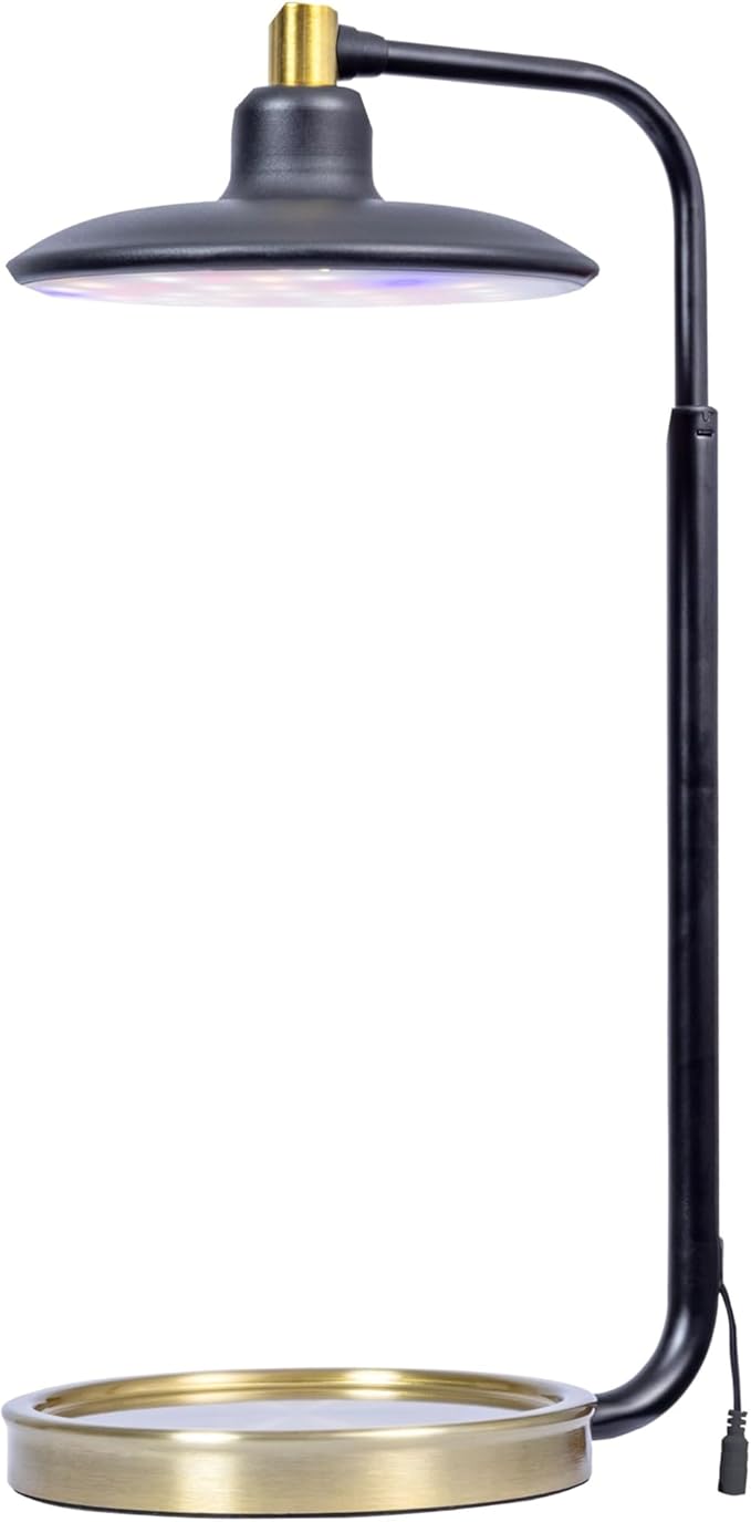 AeroGarden Tabletop Grow Light for Indoor Plants, Grow Live Plants Anywhere in The Home, Adjustable Light Modes, Black