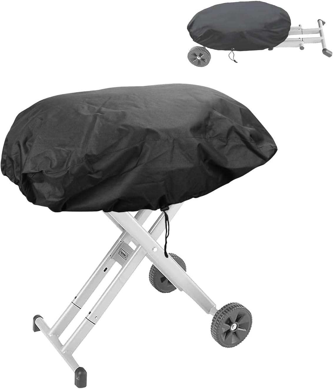 Grill Cover for Coleman Roadtrip 285, 225, LXE, LXX Grills Smoke Hollow 205 Grill, 600D Outdoor Waterproof UV Resistant Replacment Coleman Roadtrip Propane Grill Cover