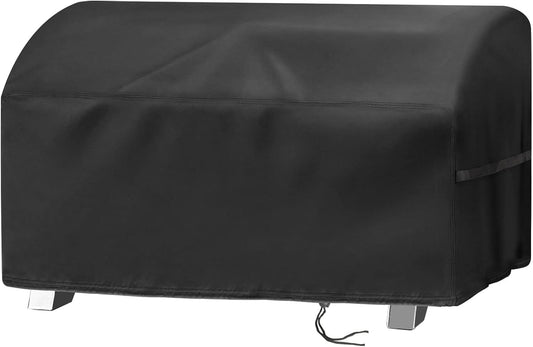 Grill Cover for Lifemaster 2 Burner Portable Table Top Grill, Waterproof Small Tabletop BBQ Grill Cover - 24 x 20 x 15 Inch