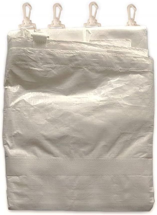 30' x 40' Economy Sidewall Kit for Canopy Tent, Complete Set of (4) White 20' and (2) 30' Side Walls for 7' Foot Height Party Frame and Outdoor Pole Tents, Tent Not Included