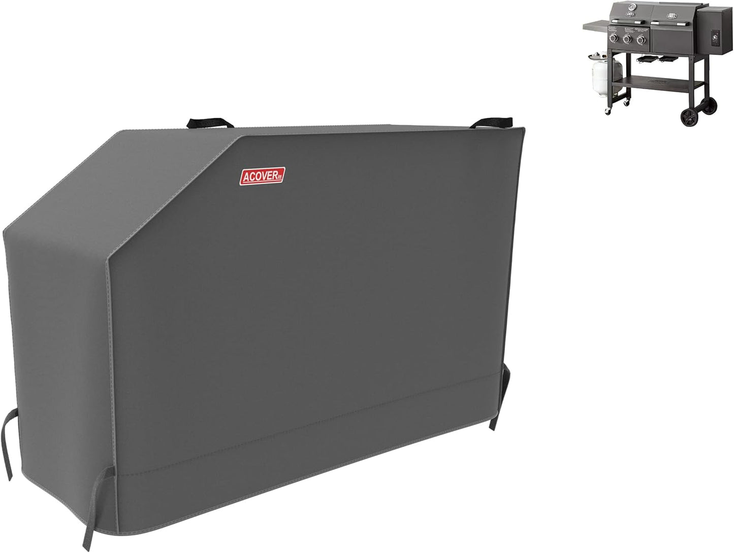 acoveitt Expert Grill Pellet & Gas Combo Cover Grill Cover, 61" Brown