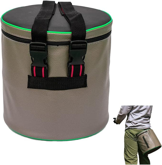 Garden Wearable Stool Gardening Cushion Lightweight Chair Work Seat Outdoor Portable Adjustable Gifts Elderly Mother Father Grandparents Seniors Gardener Outside Planting Farming Fishing Camping