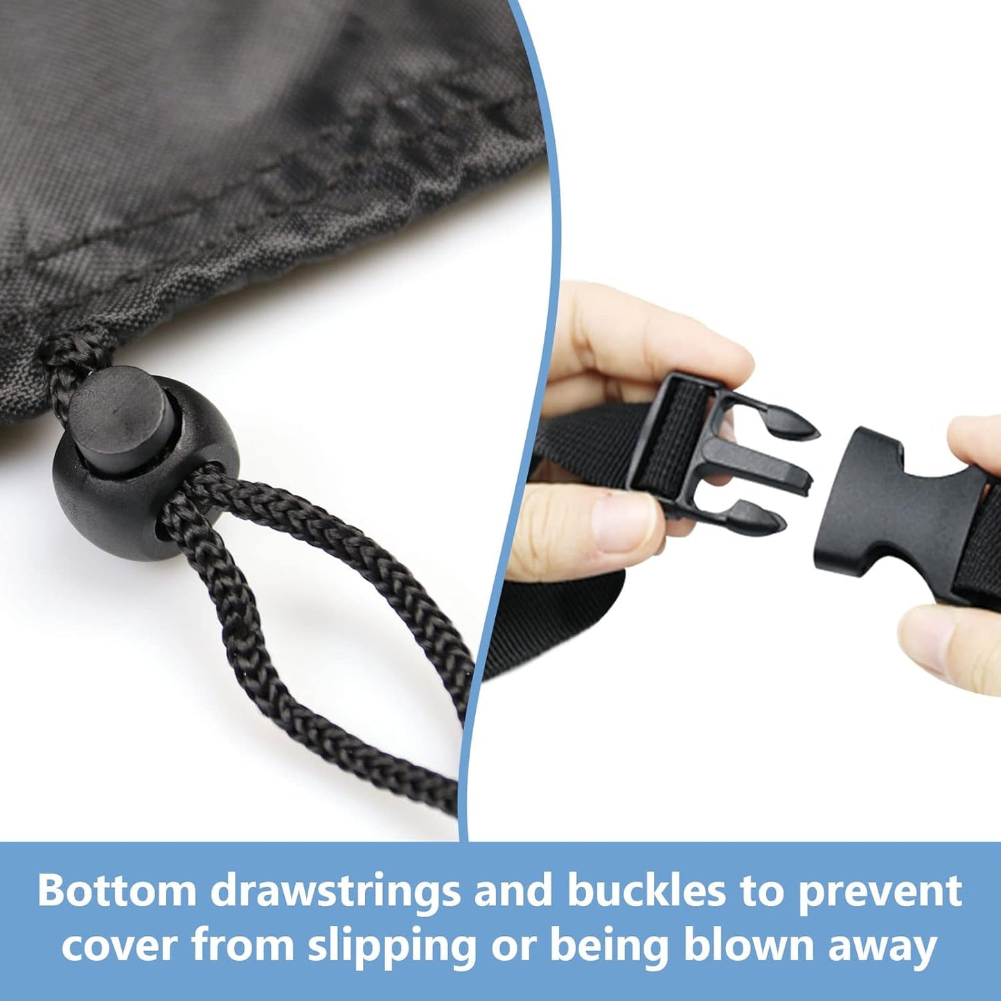 Gas Grill Cover for Cuisinart CGG-999, Cover for Flat Top Grill/Outdoor Griddle/Portable BBQ Grill/Propane Griddle/Gas Griddles