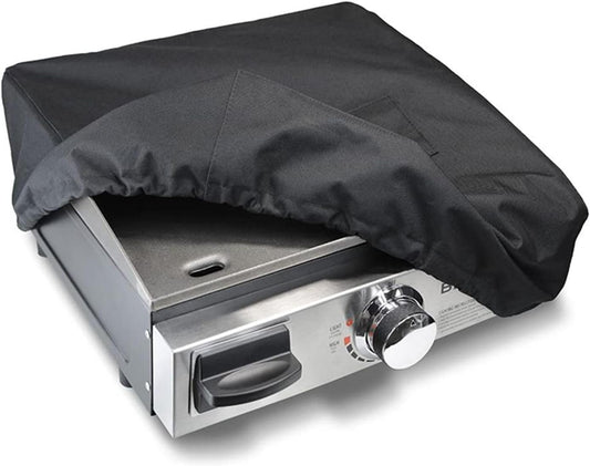 Heavy Duty Grill Griddle Cover Water Proof 600D Polyester Table Top Griddle Cover Compatible with 17 inch Blackstone 1971 Griddle Without Griddle Hood