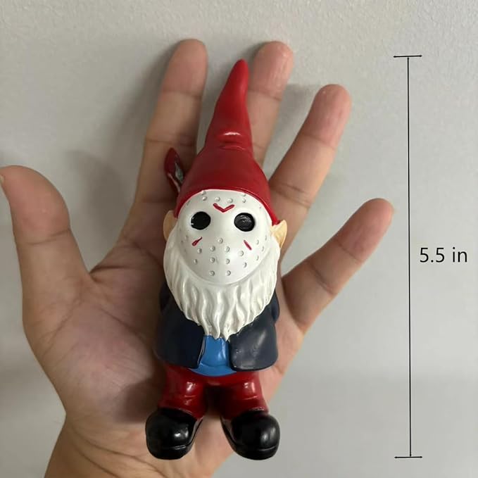 Garden Gnomes Horror Decor Bookshelf Decor Indoor Halloween Decorations Table Decor