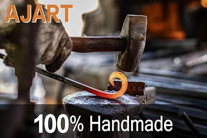 AJART Hanging Plant Hanger Outdoor: 12-Inch Bird Feeder Wall Hooks - Rust-Resistant Plant Bracket Hook for Hanging Flower Baskets