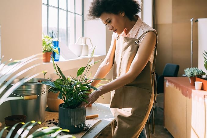 Gardenera's Premium Peace Lily Potting Mix : Hand-Crafted for Optimal Growth and Health - [3-Quart Bag]