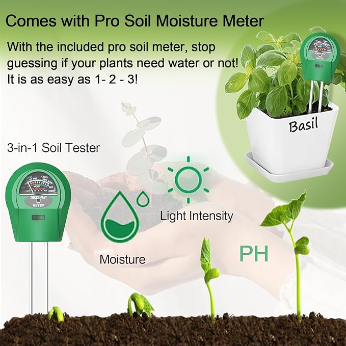 Herb Garden Kit Indoor Herb Garden Starter Kit - 10 Variety Herbs Kitchen Window Herb Garden Planter Indoor & Outdoor Growing Kit for Windowsill Countertop - Unique Gardening Gift for Women Men