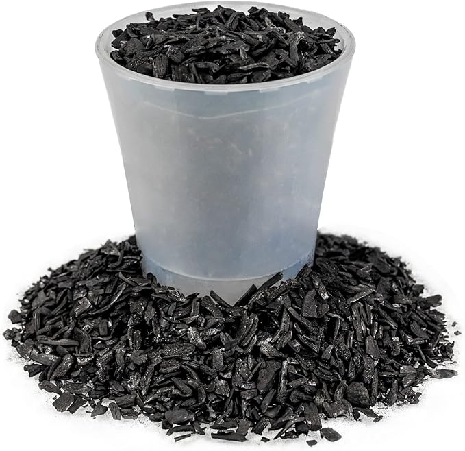 Horticultural Charcoal for Indoor Plants [2-Quart Bag] Black Diamond Soil Amendment for Orchids, Terrariums, and Gardening