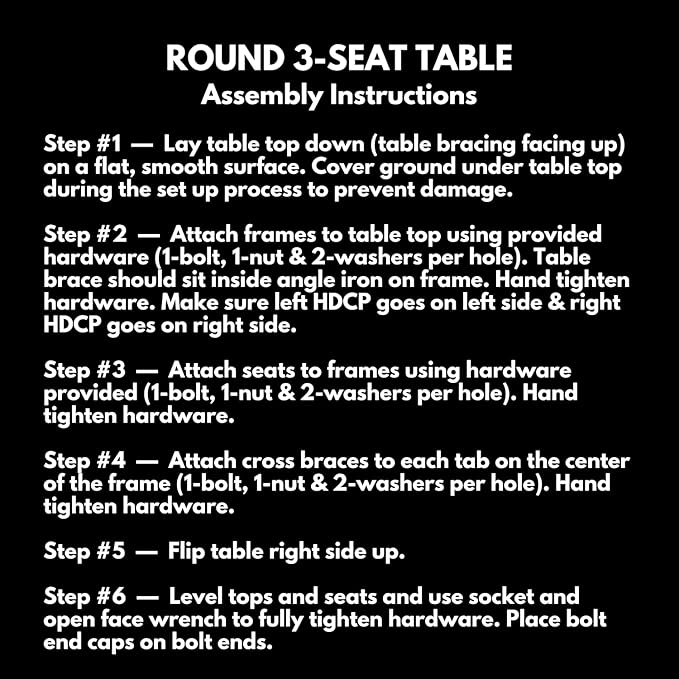 Heavy-Duty Portable Outdoor Picnic Table with Umbrella Hole, Punched Steel Patio Dining Furniture Made in America (46" Round Top, Purple)