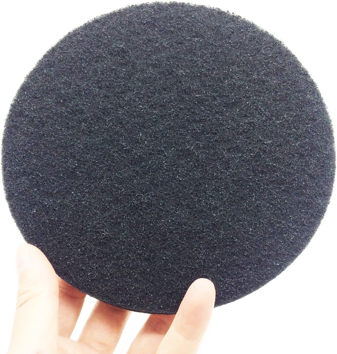 7.25inch Kitchen Compost Bin Charcoal Filter Replacements, Compost Pail Replacement Carbon Filters 7.25 inch, Round
