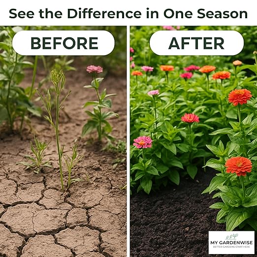 Gypsum for Soil - Calcium for Plants - Gypsum Fertilizer for Gardening, Lawn & Vegetables - Calcium for Garden (2 qts. - 4 lbs)