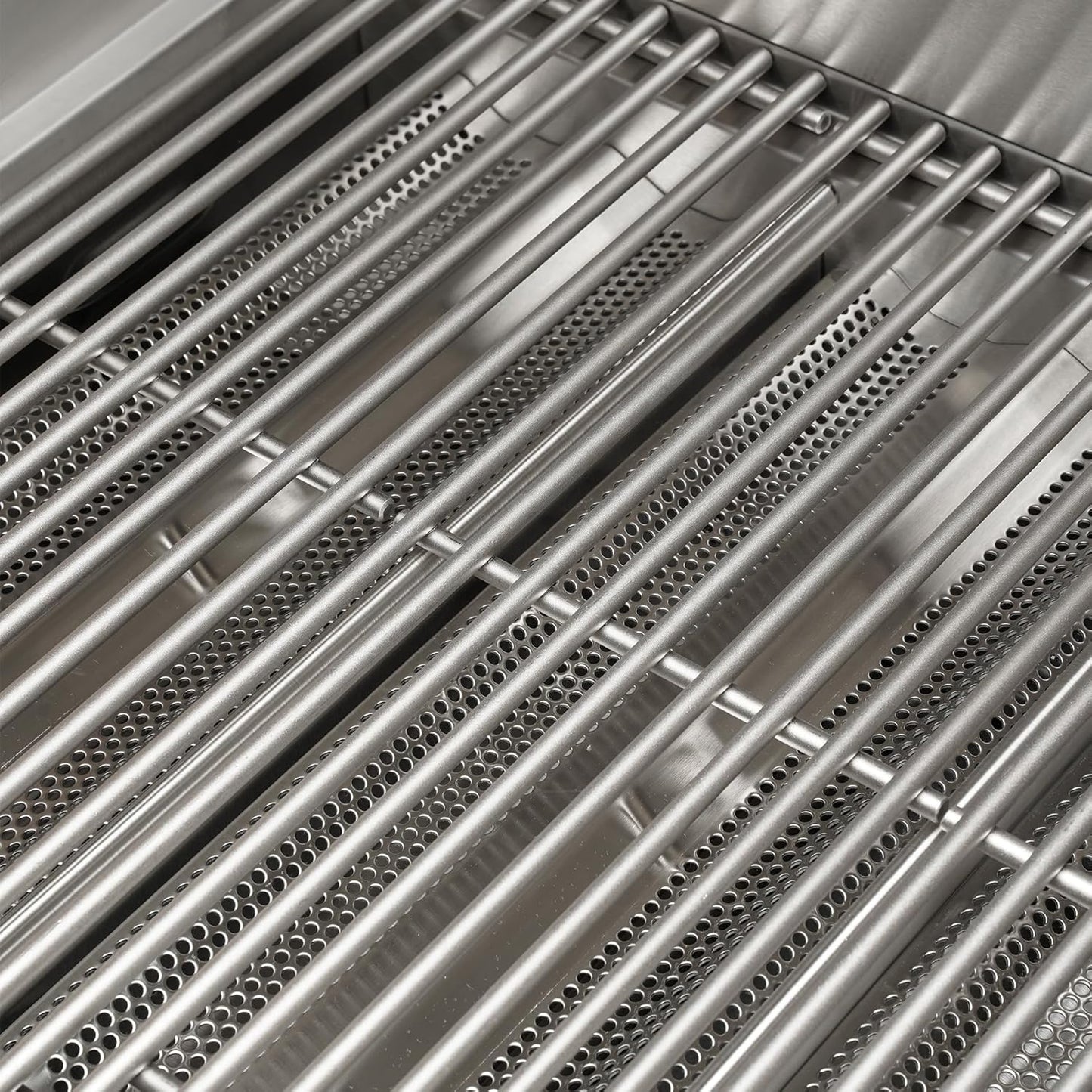 Hygrill 40-Inch Built In Grill, Stainless Steel 5-Burner Grill Head for Outdoor Kitchen, Natural Gas