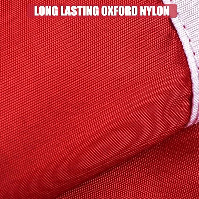 American Flag 8x12 Ft, Outdoor Premium US Flags, Heavy Duty Durable, 420D Oxford Nylon, Embroidered Stars, Brass Grommets