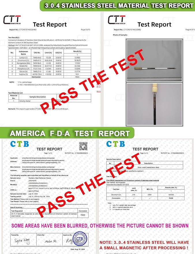 21.5 inch Long Flat Skewers for Kabobs (12 PCS),0.4" Wide 304 Stainless Steel Barbecue Kebab Skewers for Grilling with Wood Handle,Durable for BBQ Metal Kabob Skewer Sticks for Outdoor