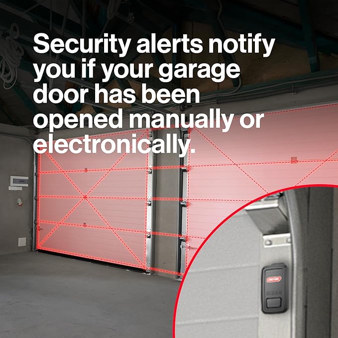 Genie Aladdin Connect Smartphone Garage Door Opener – Monitor, Open & Close Your Garage Door from Anywhere Using Your iPhone or Android Device