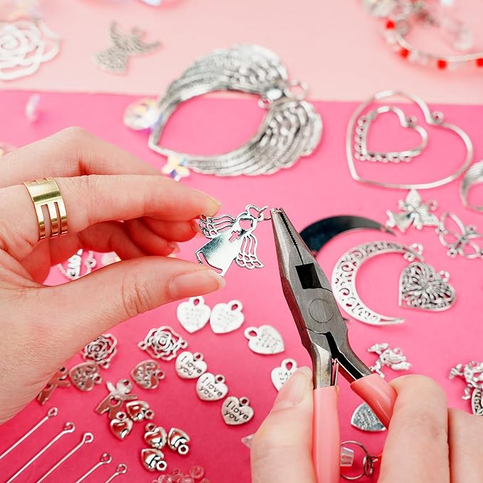 10 Sets DIY Suncatcher Kits 500PCS Valentine's Day Suncatchers Craft Kits Heart Suncatcher Ornaments DIY Sun Catchers Kit for Adults Valentine's Day Home Wedding Garden Decor Favors Gift (Love shape)